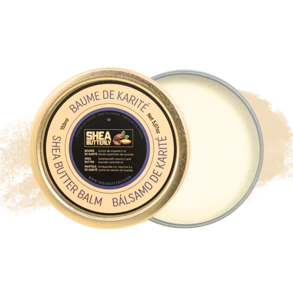 Baume de Karité 100% Naturel à l'Huile Essentielle de Lavande et Vitamine E – Image 2